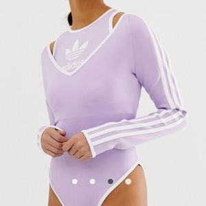 Adidas Originals x Ji Won Choi Long Sleeve Three Stripe Bodysuit
